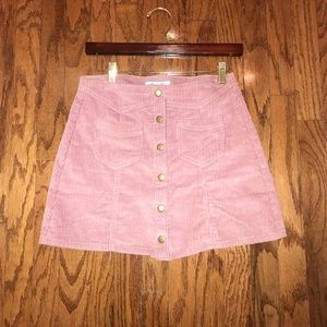 Pink skirt